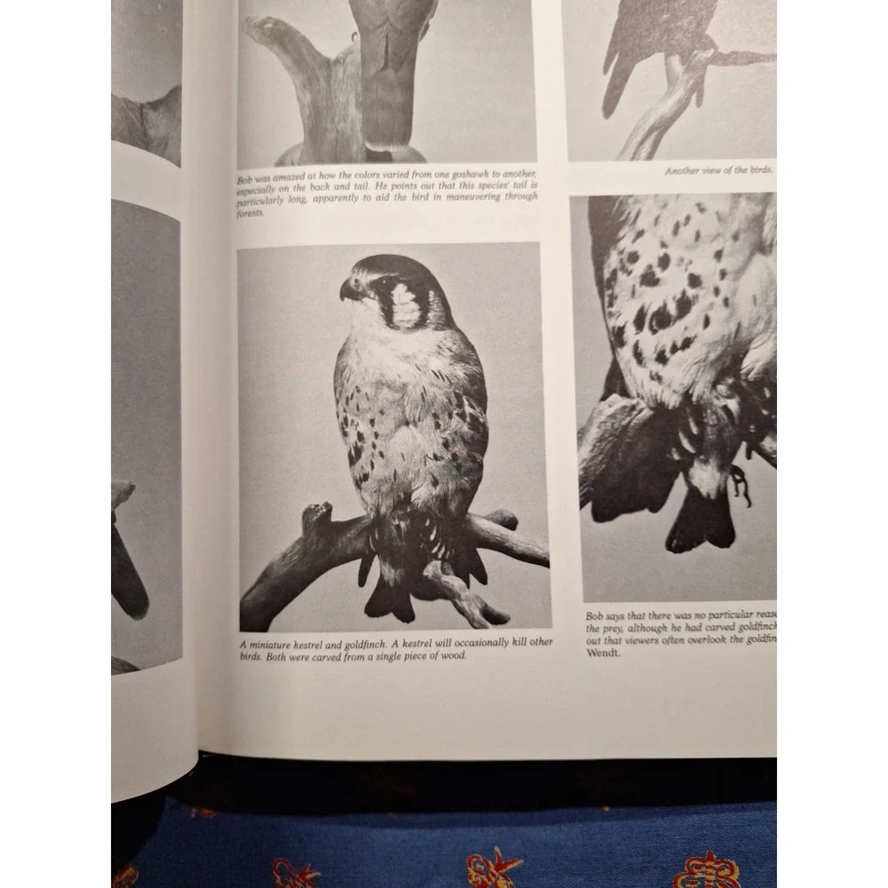 1988 Carving Miniature Wildfowl with Robert Guge (Signed opy) Roger Schroeder